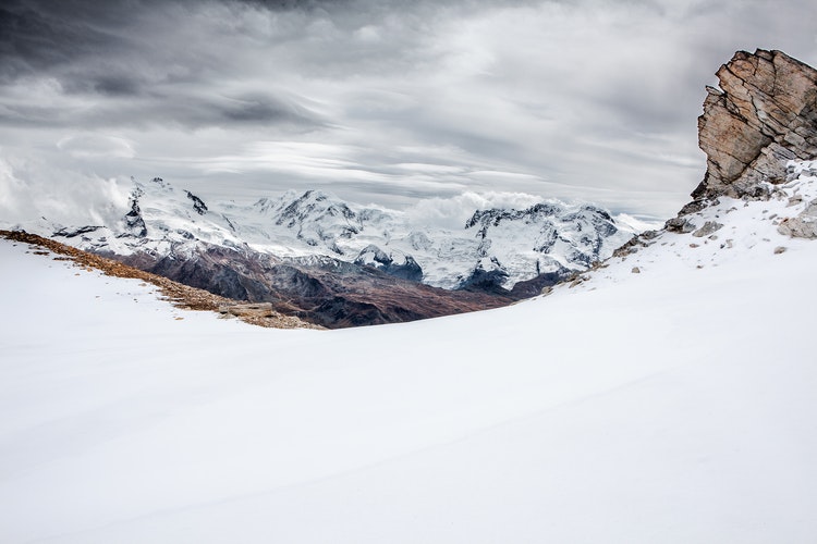 white mountains