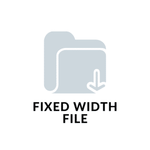 K3 Connector | Fixed Width File